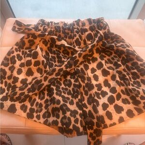 Zara Black Brown Mini Bubble Skirt Night Out